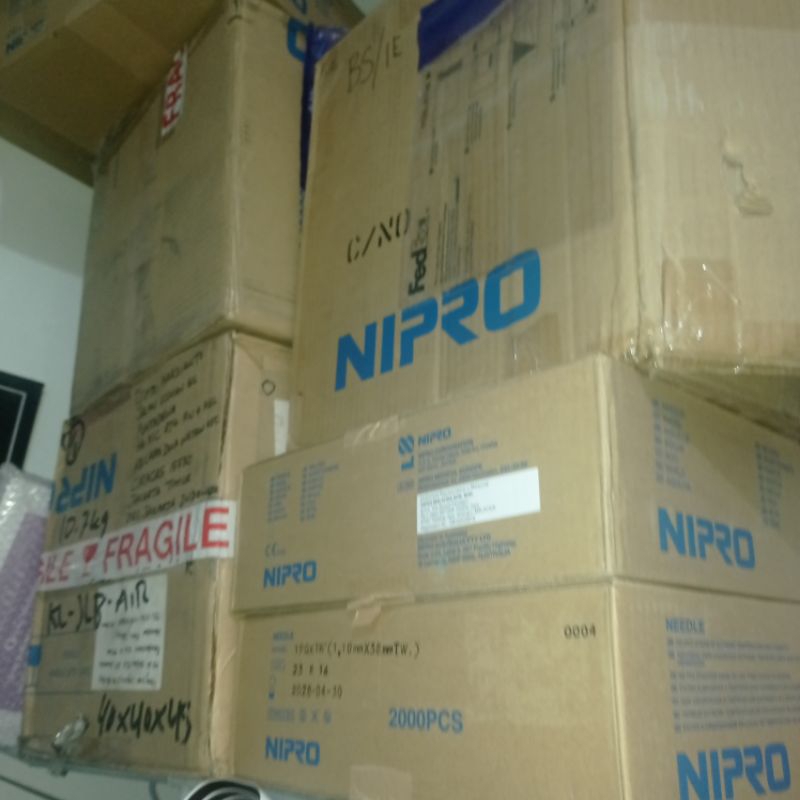 Nipro Needle 18G 1.5inch (20boxes)