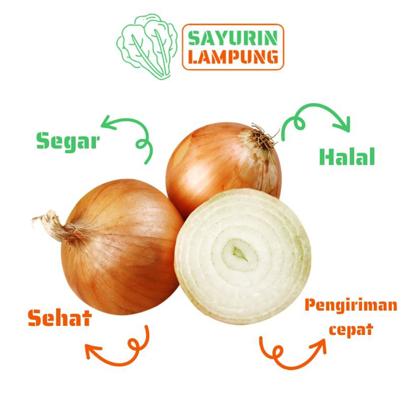 

bawang bombay 250gr - SAYURin LAMPUNG