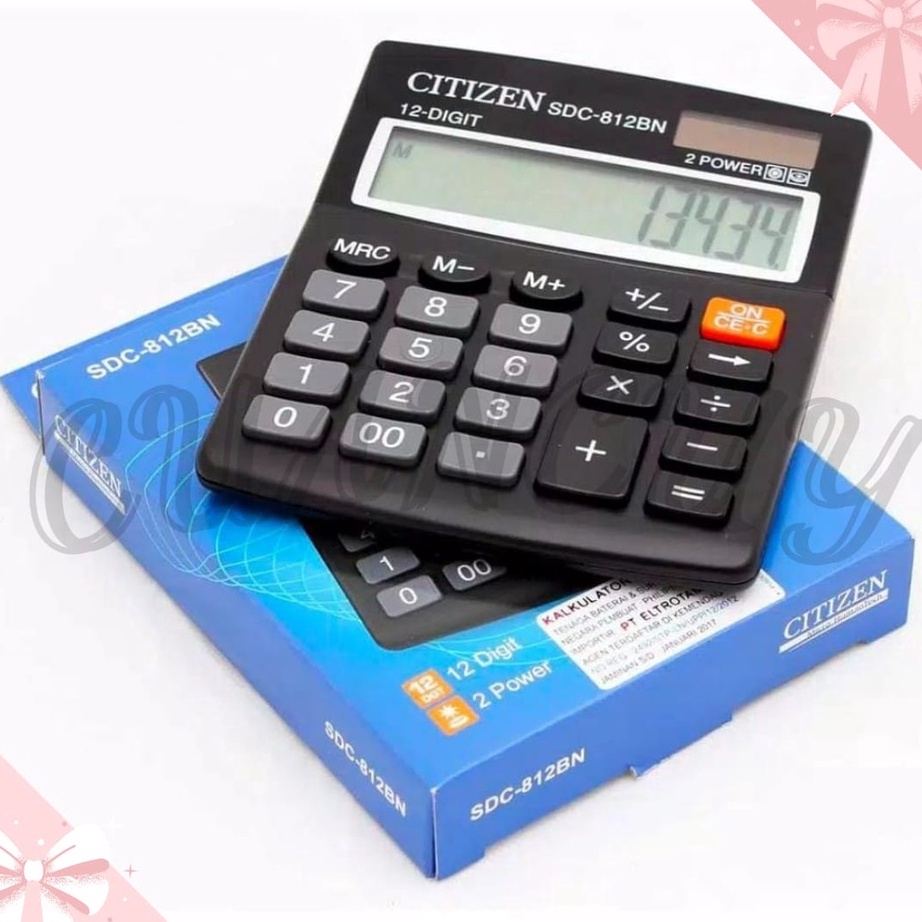 

Ready Cuancuy - Kalkulator / Kalkulator Citizen 12 Digit Angka Kalkulator Digital SDC 812 Kalkulator Mini Kalkulator Kantor 12 Digit Kalkulator Ilmiah Calculator Berhitung 12 Digit Kalkulator Besar Kalkulator Murah Warna Kalkulator Karakter Lucu Termurah