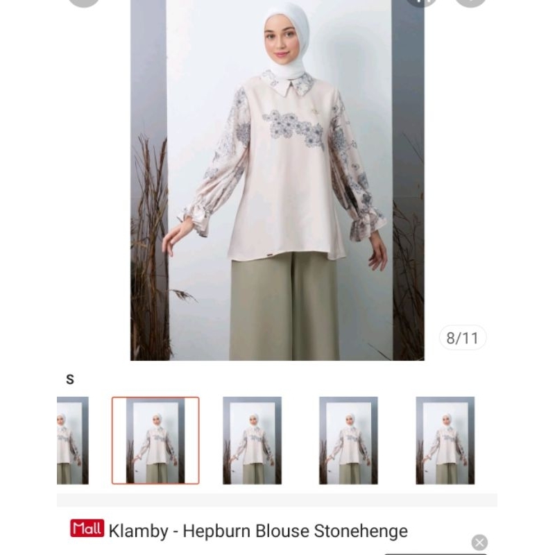 hepburn blouse stonehenge size s by wearingklamby sale