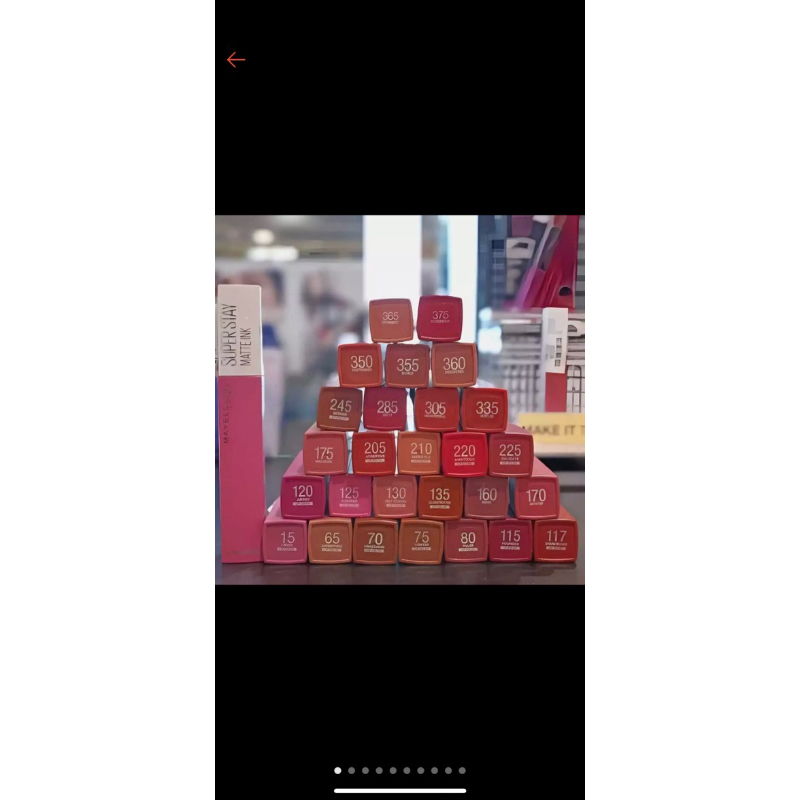 lipstik maybelline ORIGINAL 100%
