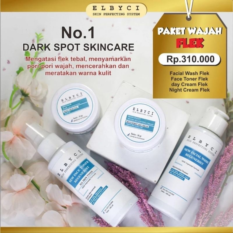 ELBYCI SKINCARE PAKET FLEK BASIC
