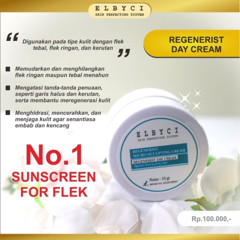 ELBYCI REGENERIST DAY CREAM( for flek)