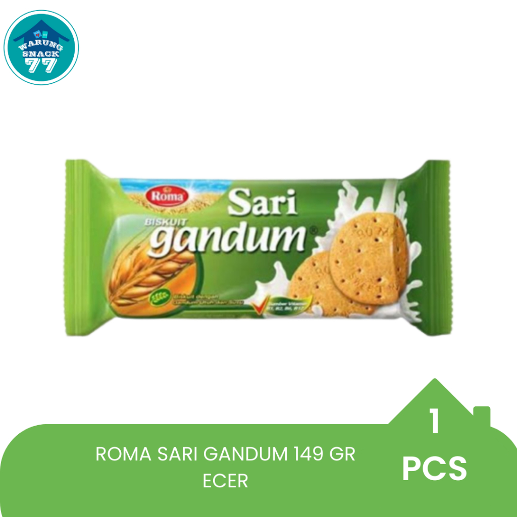 

ROMA SARI GANDUM 149 GR ECER