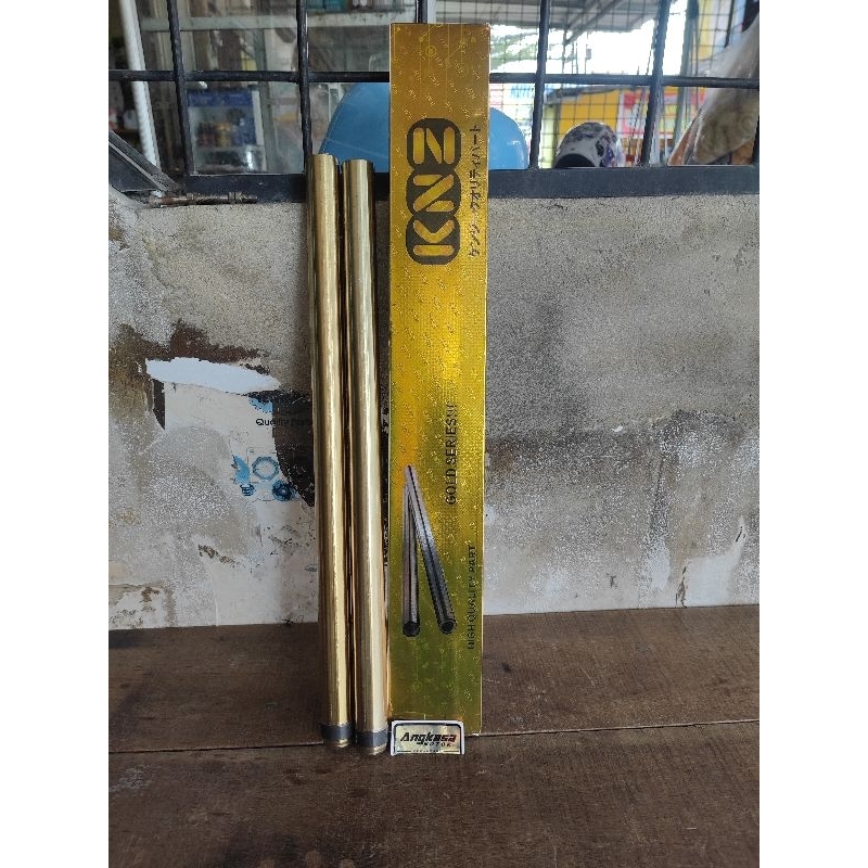 as gold shock depan Kawasaki ninja rr Bambu shock depan knz