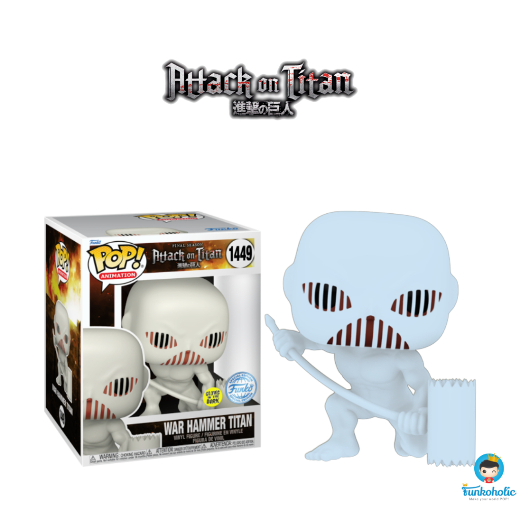 Funko POP Animation Attack on Titan - War Hammer Titan (GITD) #1449