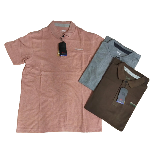 Kaos Kerah Cowok KR7 Polos Kancing