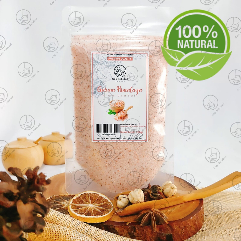 

250gr Garam Himalaya / Pink Himalaya Salt / Rempah / JSR 100% PREMIUM QUALITY