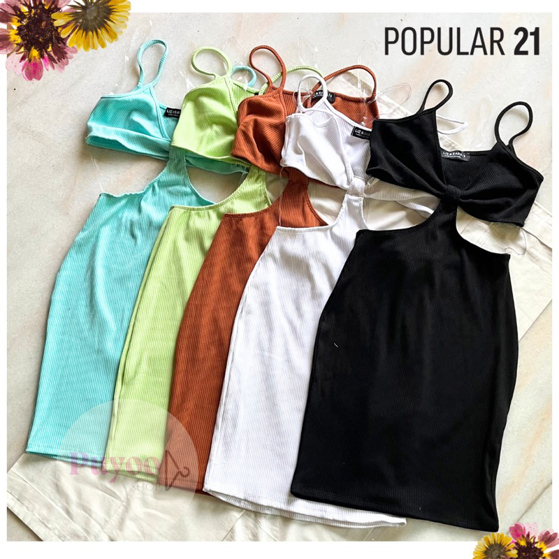 POPULAR21 Cutout Dress | MINI DRESS