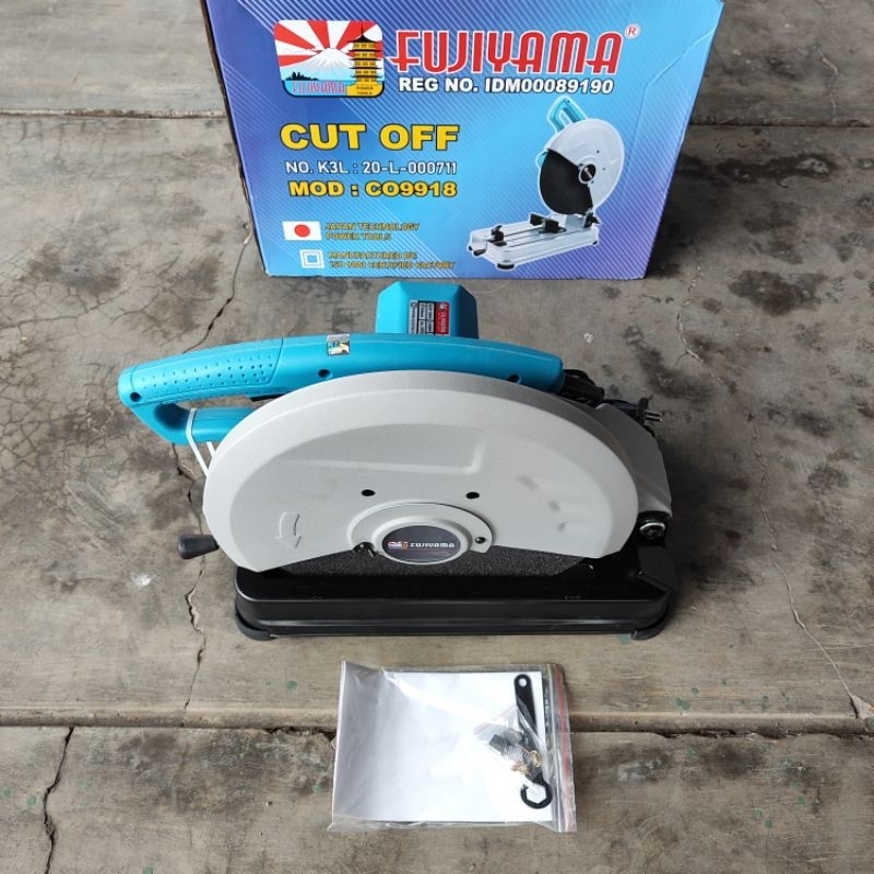 Mesin Gergaji Potong Pemotong Besi Cut Off 14" inch Fujiyama CO9918