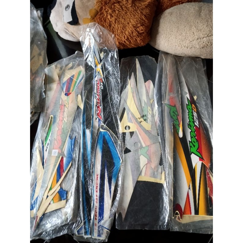 striping karisma 125d dan karisma 125d x