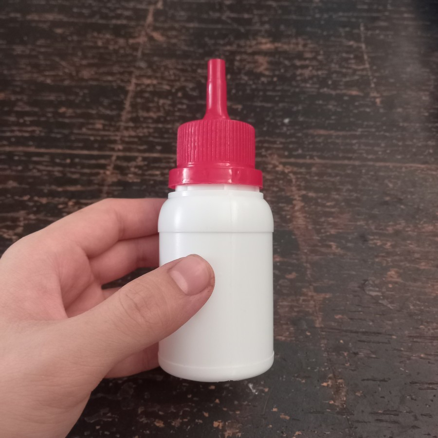 Botol Agro Labor 100ML Pendek Lancip