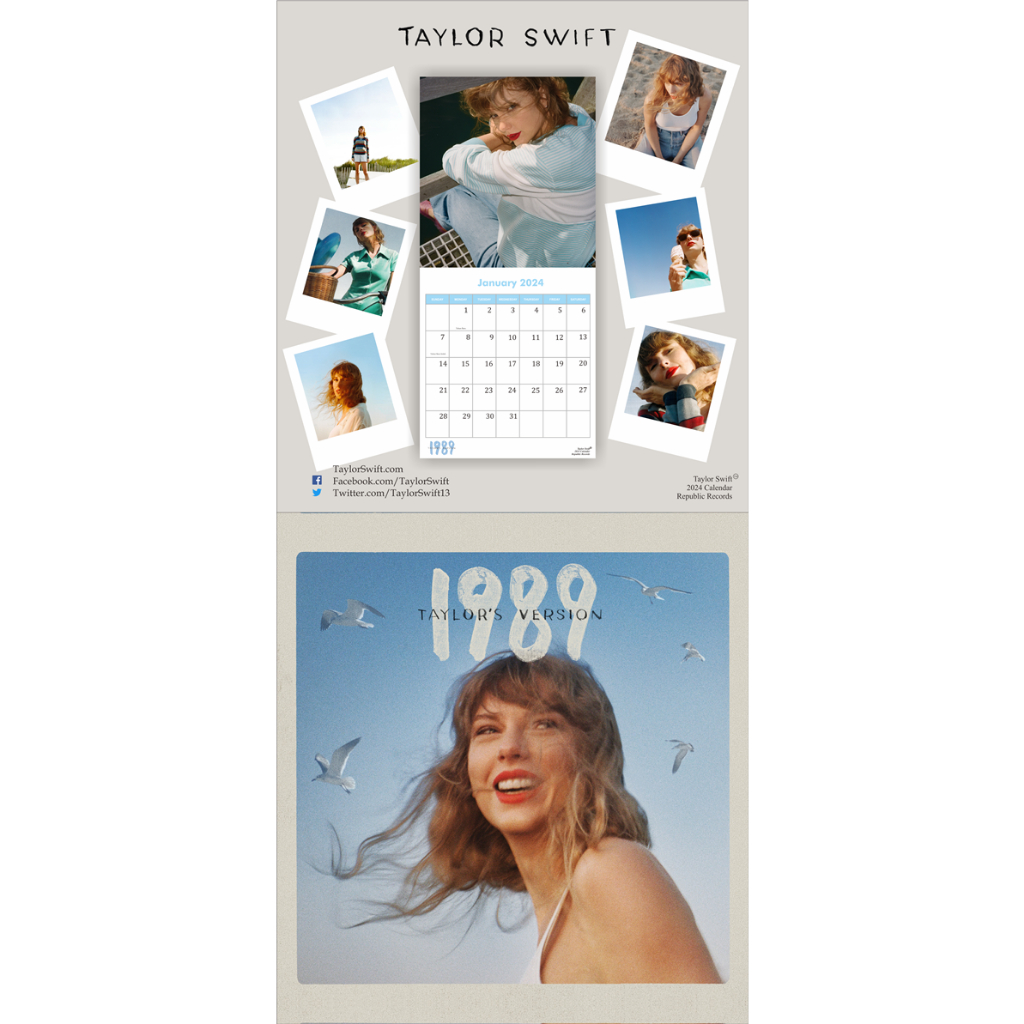 

Kalender Dinding Taylor Swift Print 2 Sisi (14 Halaman) Tahun 2025