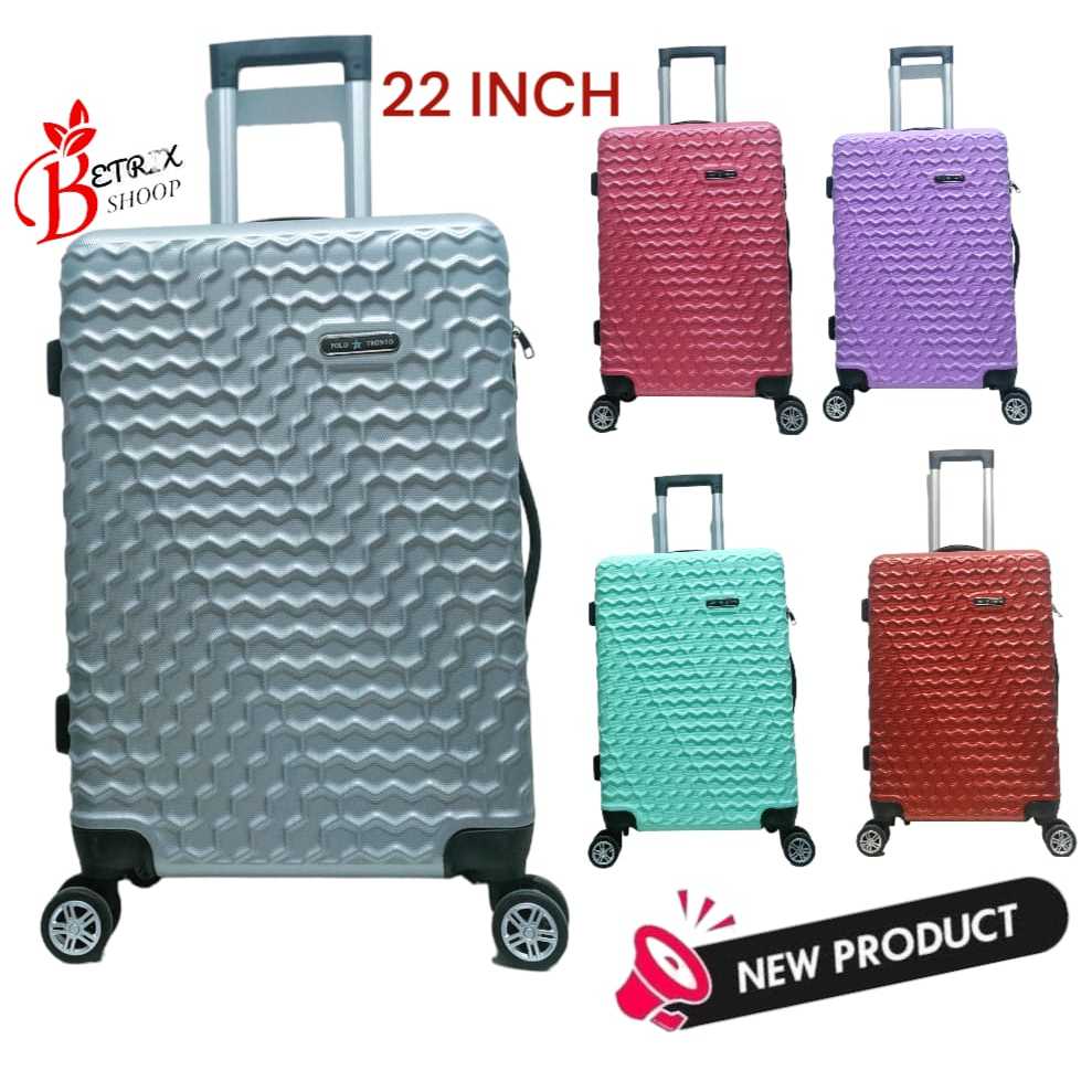 NEW ARRIVAL KOPER 22 INCH KOPER POLO KOPER SEDANG KOPER PREMIUM 605 4 RODA 360 ROTASI ANTI PECAH