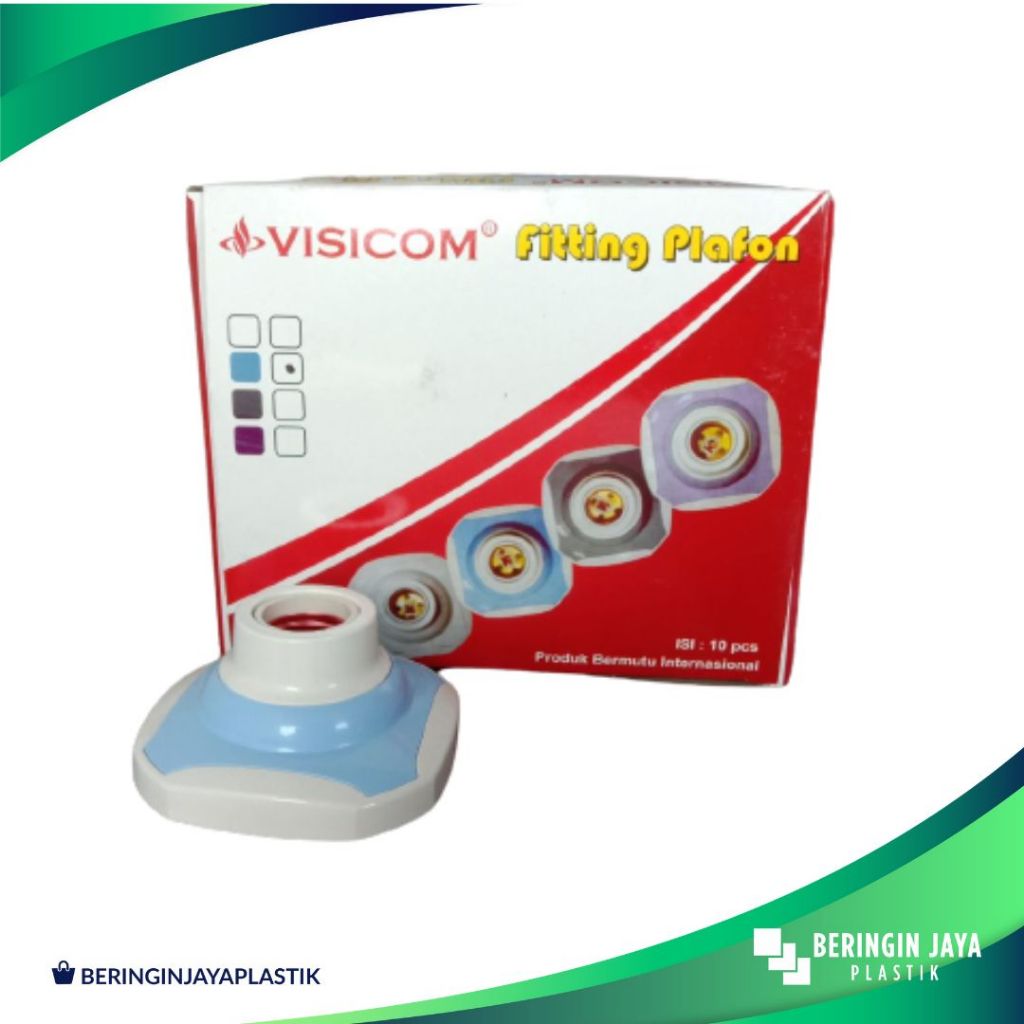 Fiting Lampu Plafon Visicom VS-604 /Fiting Plafon Visicom Warna VS-604