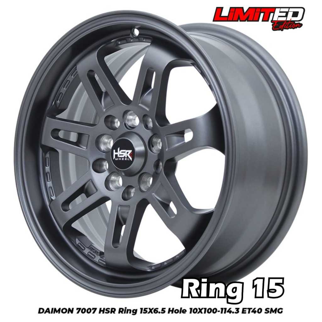 Velg mobil Ring 15 Hsr Daimon velg mobil Ertiga,Innova,Luxio,Apv