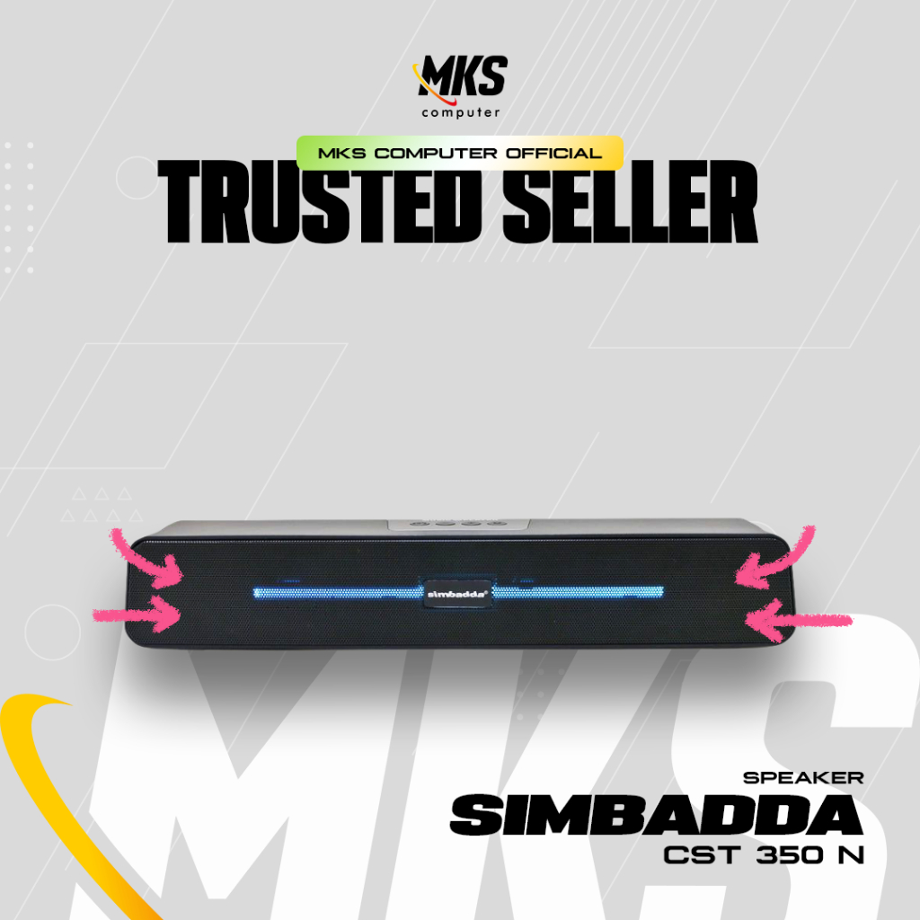 Simbadda Portable Bluetooth Speaker CST 350N Mini Soundbar