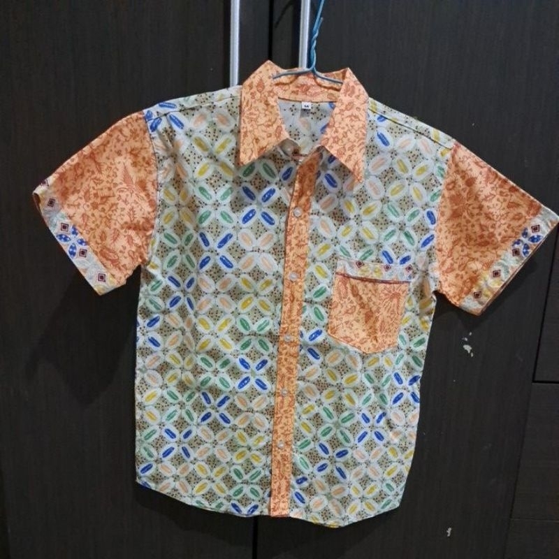 Kemeja Batik Anak Laki2