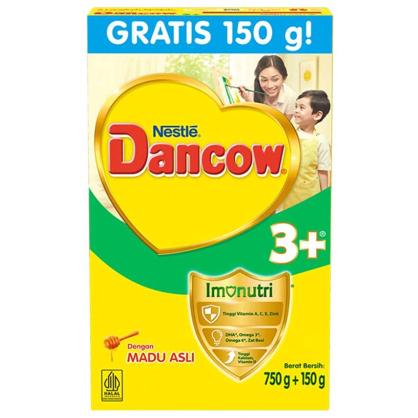 

Dancow 3+ Susu Bubuk Protectus Probio Madu 750+150 gr