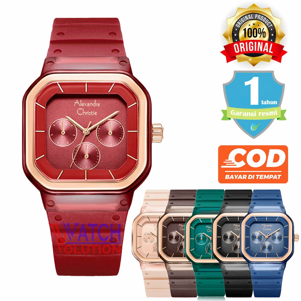 Jam Tangan Wanita Alexander Christie AC 2811 BF Original