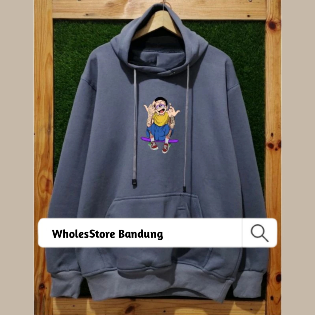 Jaket Hoodie Pria Wanita Original Premium Bagus DISTRO Nobita Terlaris