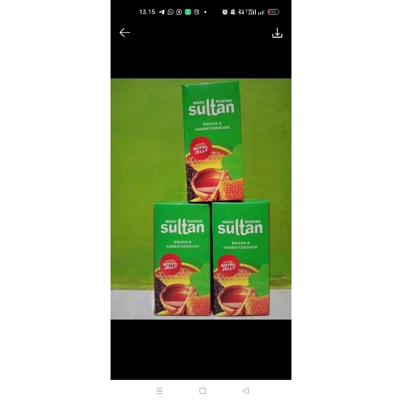 

MADU SULTAN BIDARA PLUS HABBATUSAUDA 350 GRAM