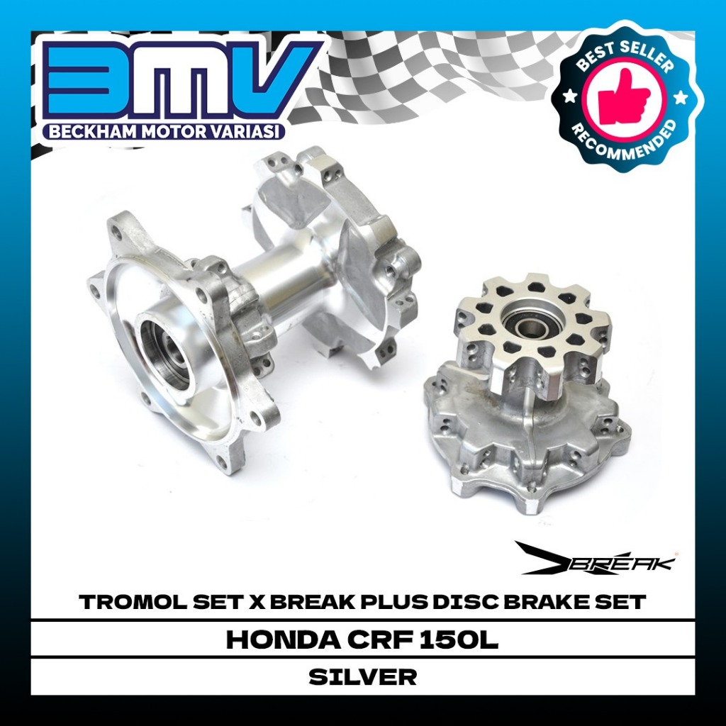 TROMOL SET HONDA CRF 150L X BREAK PLUS DISC BRAKE SET