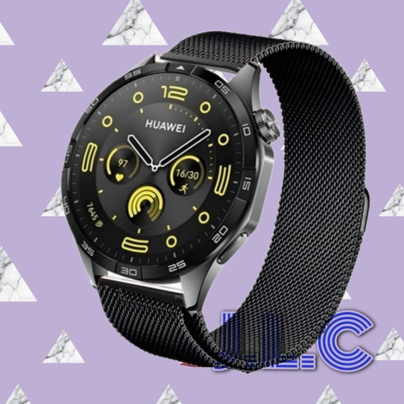 Strap Milanese Magnet Magnetic Loop Stainless Watch Band Huawei Watch GT 4 Gt4 3 2 1 2e 5 Pro 46mm T