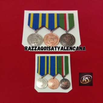 Medali 16 8 Tahun Polri Dharmanusa - Razzaq Satya Lencana