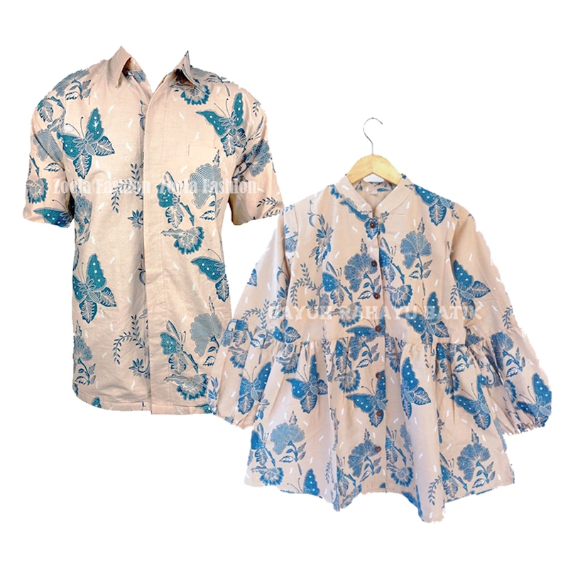 Batik Sarimbit Jumbo Couple LD 120 130 140 Bahan Katun Primisima