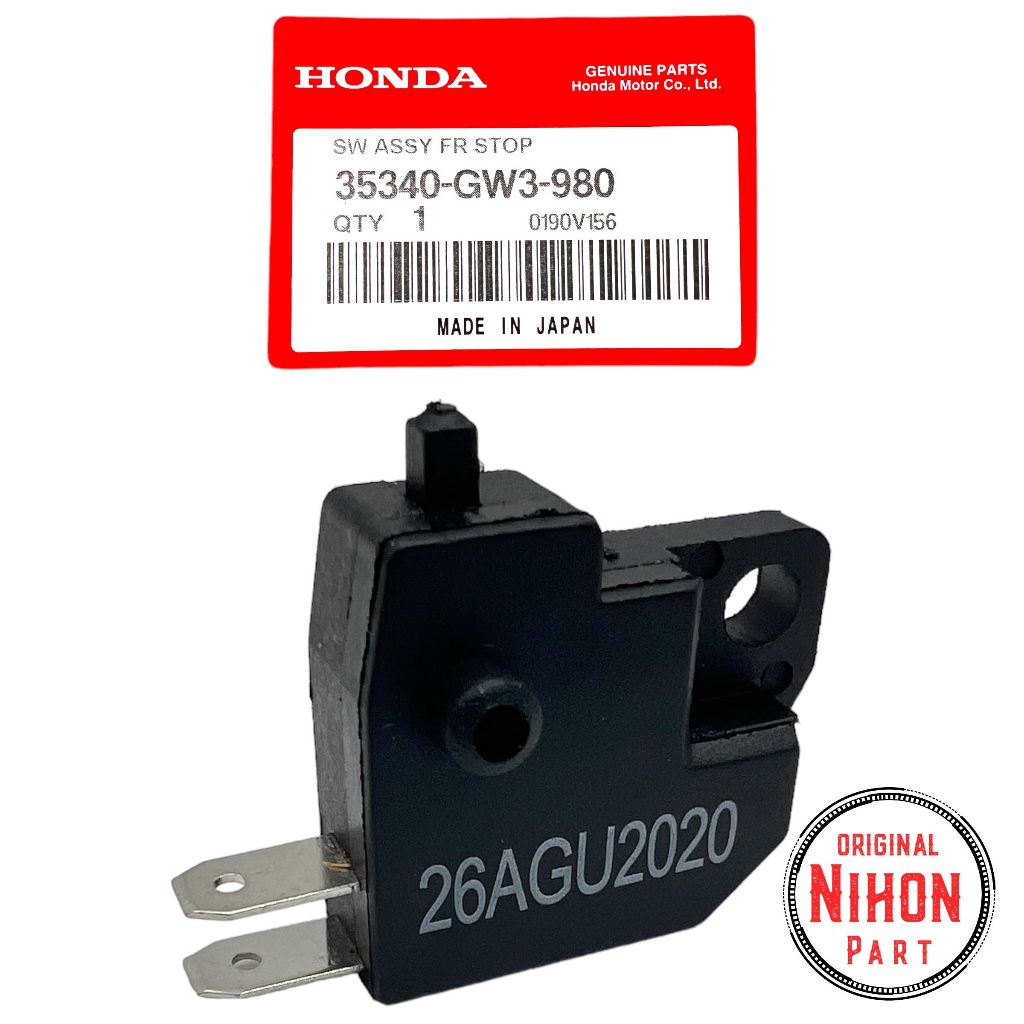 Switch rem depan beat vario scoopy spacy GW3 ANTI KARAT WATERPROOF ORIGINAL JAPAN NP156