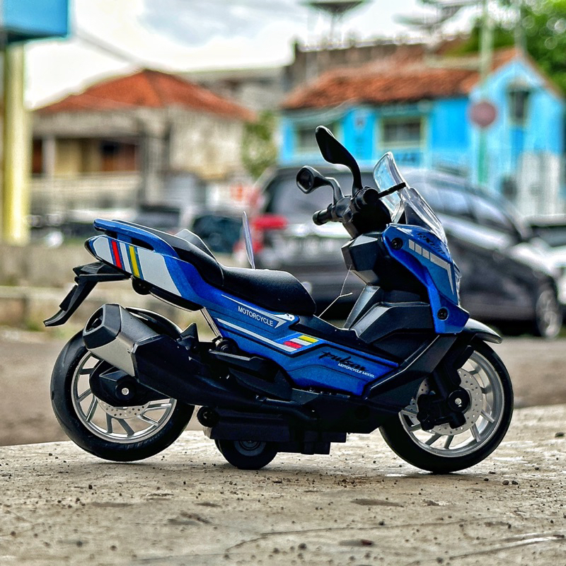 miniatur motor nmax diecast koleksi