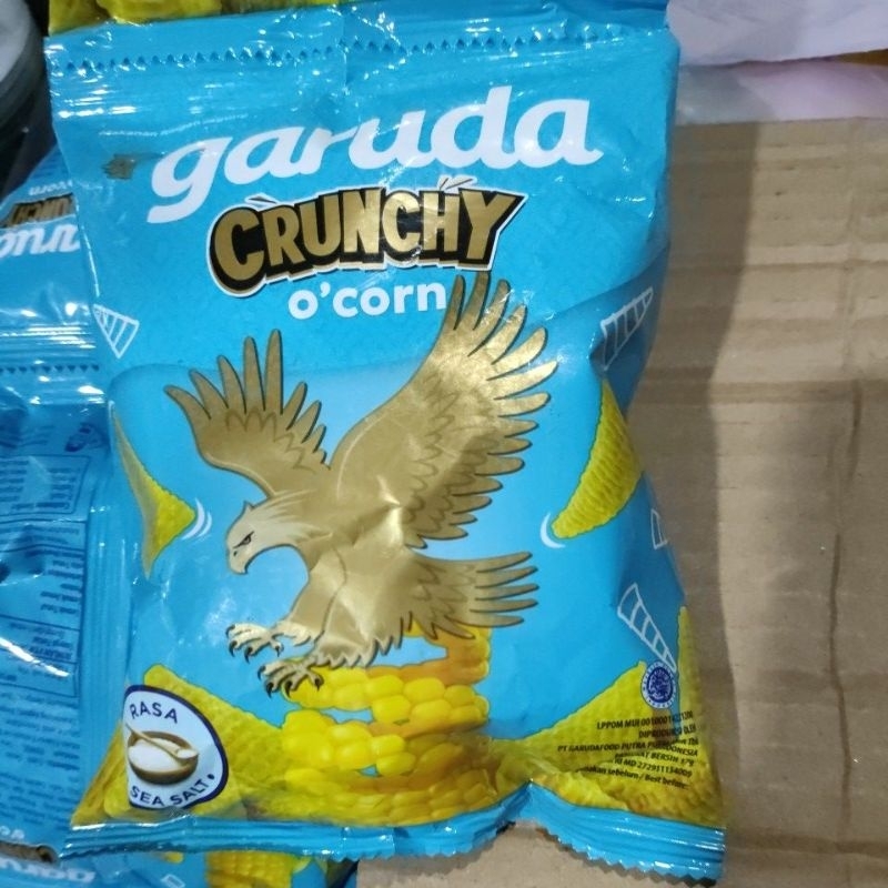 

garuda crunchy o'corn makanan ringan jagung rentengan