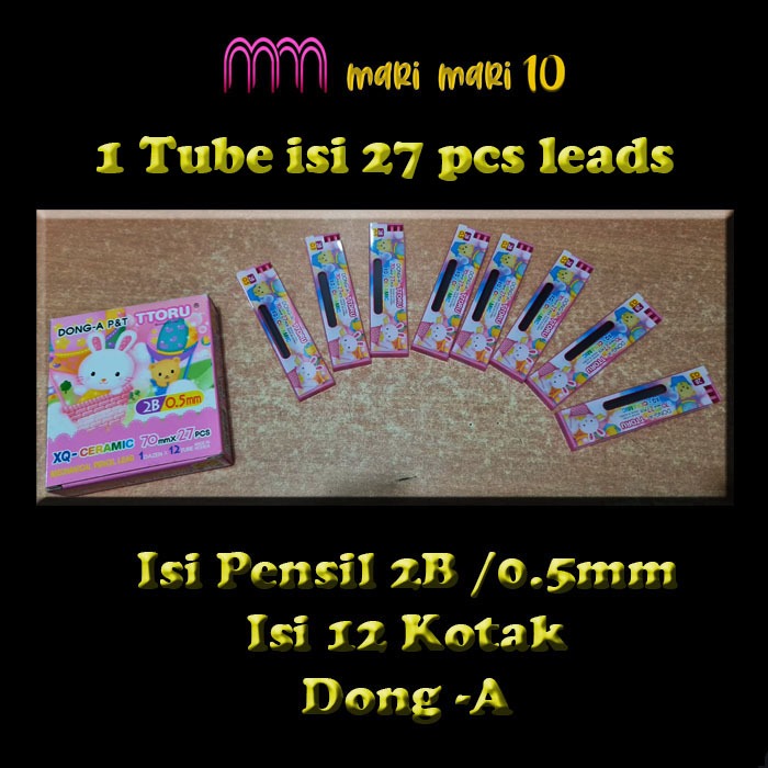 

Isi Pensil Dong-A Ceramic 0.5 2B
