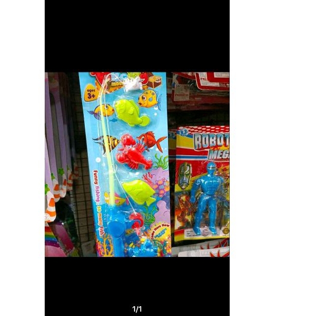 mainan pancingan satu tangkai