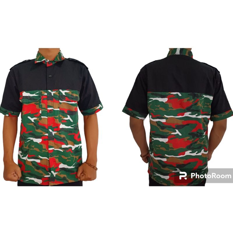 KEMEJA LASKAR MERAH PUTIH