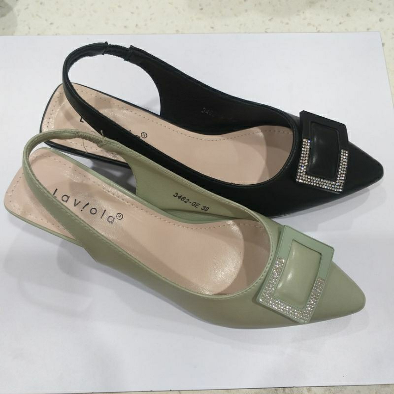 Laviola Sepatu Wanita Heels 3cm Nyaman Empuk Original Brand Matahari