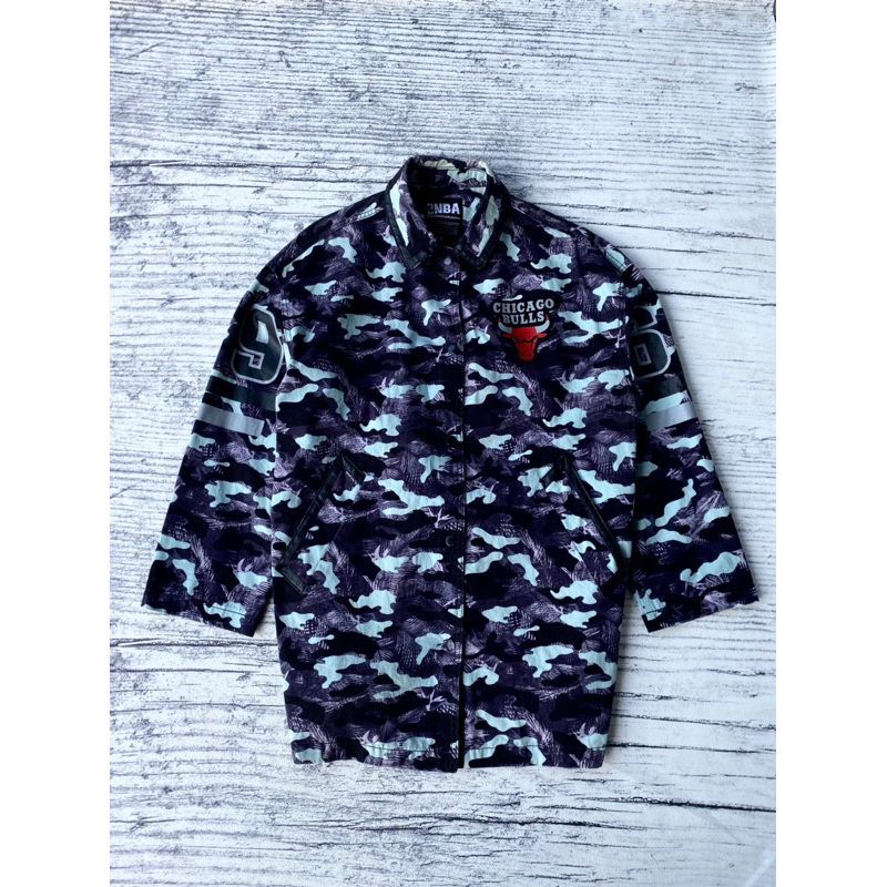 NBA Chicago Bulls Tiger Camo Parka Jacket