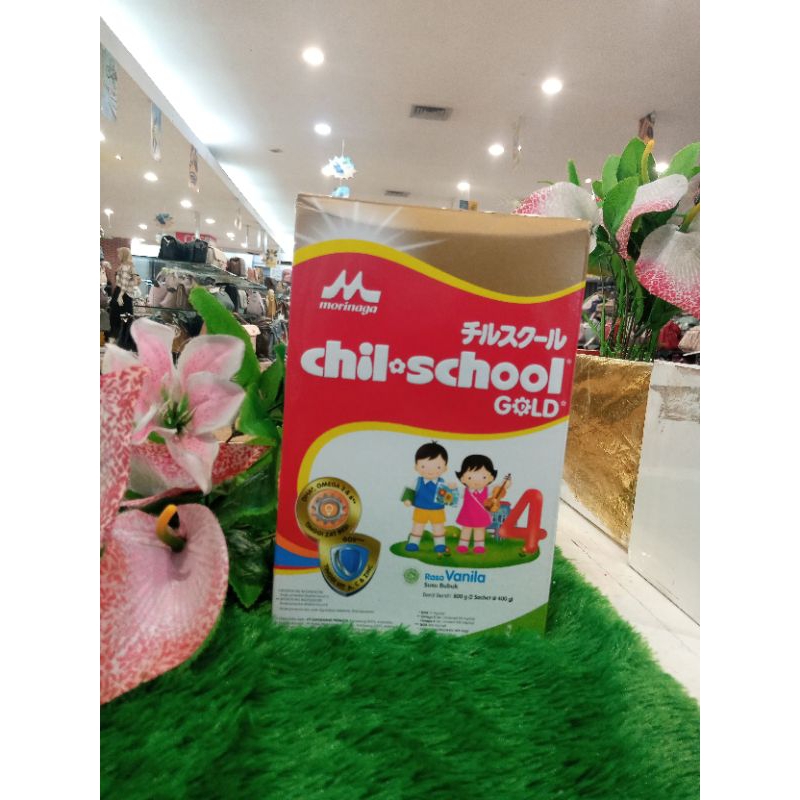 

Chil School Gold tahap 4 800gr vanila