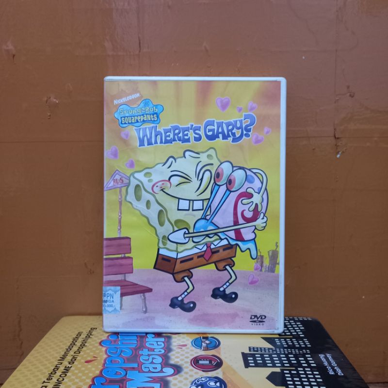 DVD ORIGINAL SPONGEBOB SQUAREPANTS - WHERE GARY