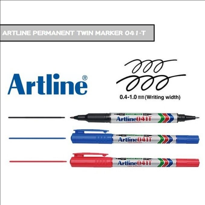 

artline twin marker 041 T/ spidol artline EK-041 T