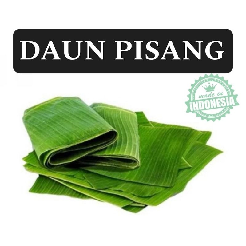 

Daun pisang / pembungkus kue