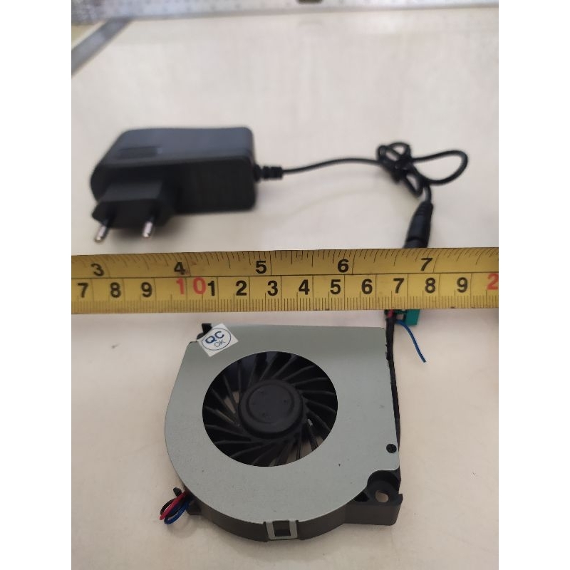 Blower Keong Mini - 12 Volt DC - Ukuran 60mm x 12mm dan Adaptor 220 Volt DC