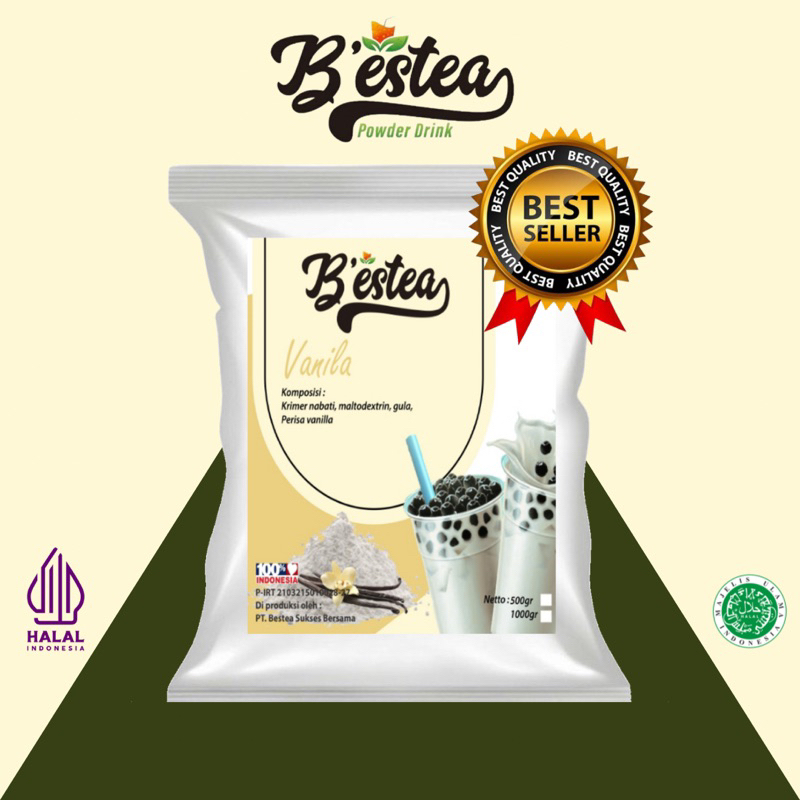 

Bubuk Minuman Rasa Vanilla Reguler 1 Kg Powder Drink