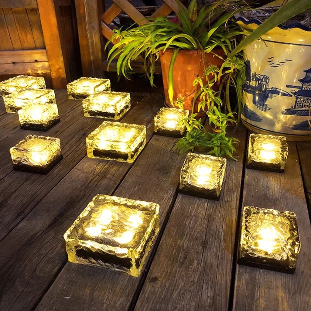LAMPU TAMAN/TANGGA SOLAR GARDEN LIGHTS/LAMPU TENAGA SURYA LED Outdoor/BESAR