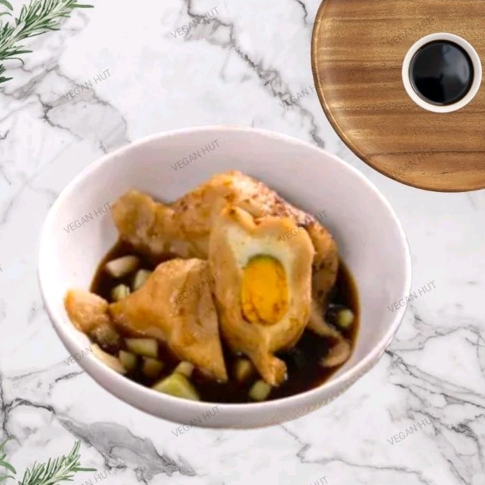 

Vegan Hut Empek Empek Kapal Selam(3pc)Vegetarian