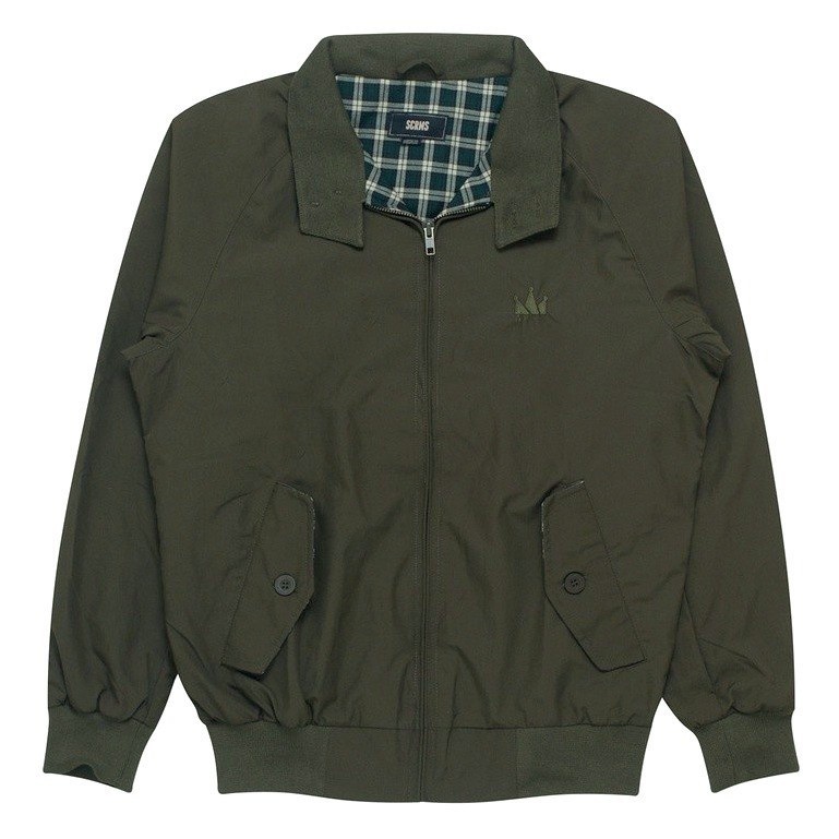 SCREAMOUS ABU Jaket HARRINGTON Jacket HARRINGTON Pria Jaket Distro Jaket Pria Harrington JAKET PRIA 