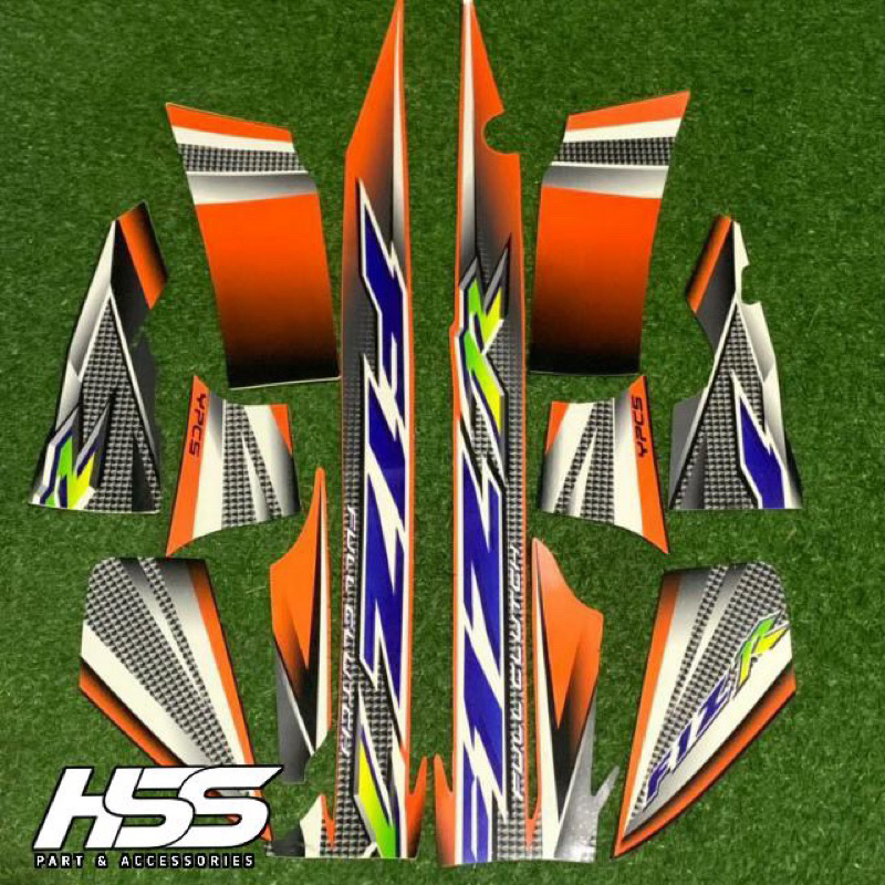 striping F1zr fizr 2004 fullcluth orange original