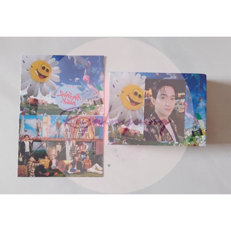 Photocard PC SEVENTEEN 11th Mini Album SEVENTEENTH HEAVEN Kit/Kihno DK