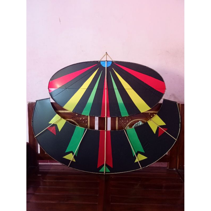 layang layang gapangan pegon lodoyo motif UK 1 meter (sudah setting)